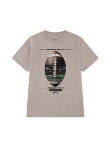 Abercrombie & Fitch - Football Fill t-paita - JFR-CHATEAU GRAY | Stockmann