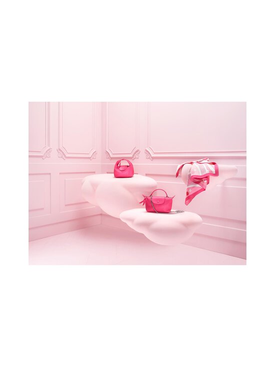 Longchamp - Le Pliage Top Handle -nahkalaukku - 618 PINK | Stockmann - photo 5