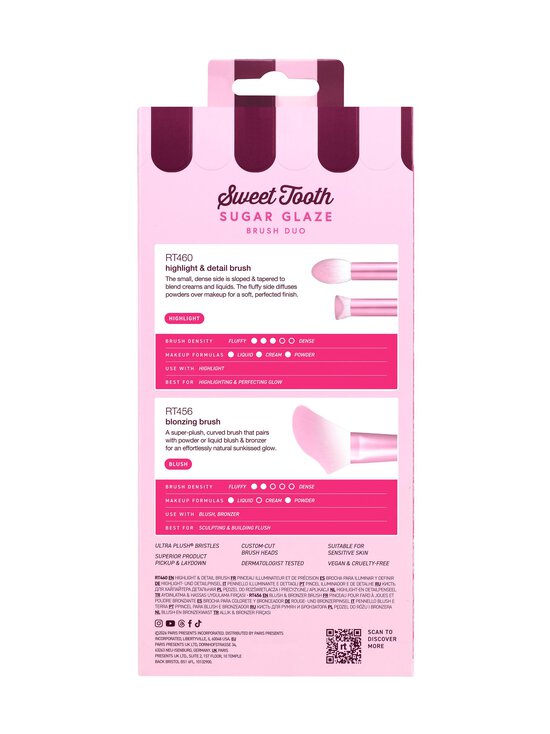 Real Techniques - Sweet Tooth Sugar Glaze -meikkisivellinsetti - NOCOL | Stockmann - photo 3