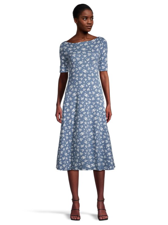 Lauren Ralph Lauren - Munzie midi kleita - BLUE MULTI - photo 2 Lauren Ralph Lauren - Munzie midi kleita - BLUE MULTI | Stockmann - photo 2
