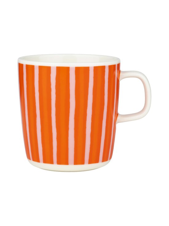 Marimekko - Piccolo-muki 4 dl - WHITE, PINK, ORANGE | Stockmann - photo 1