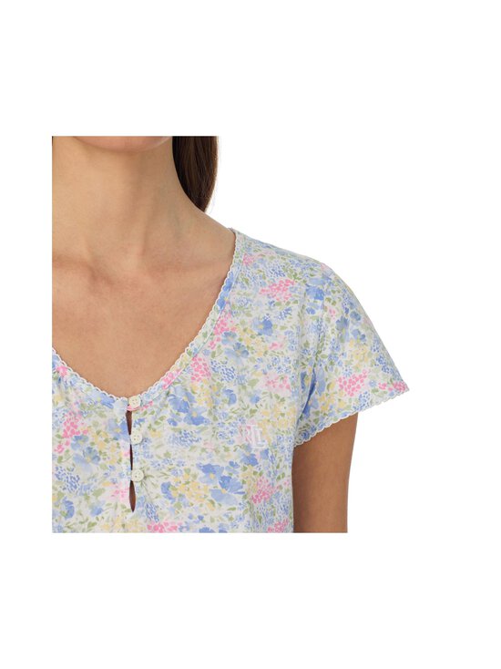 Lauren Ralph Lauren - Fluttery-yöpaita - 451 BLUE PRT | Stockmann - photo 3