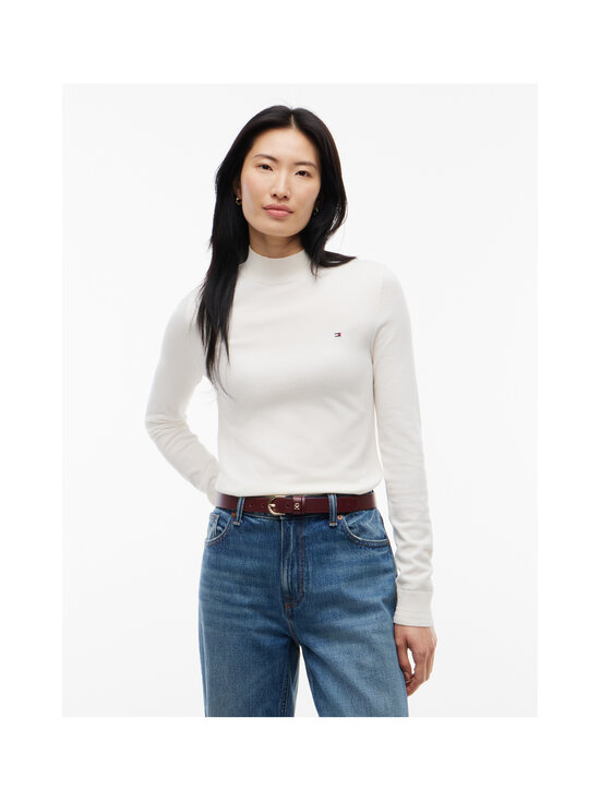 Tommy Hilfiger - Cotton Jersey Slim džemperis - Z00 IVORY PETAL | Stockmann - photo 2