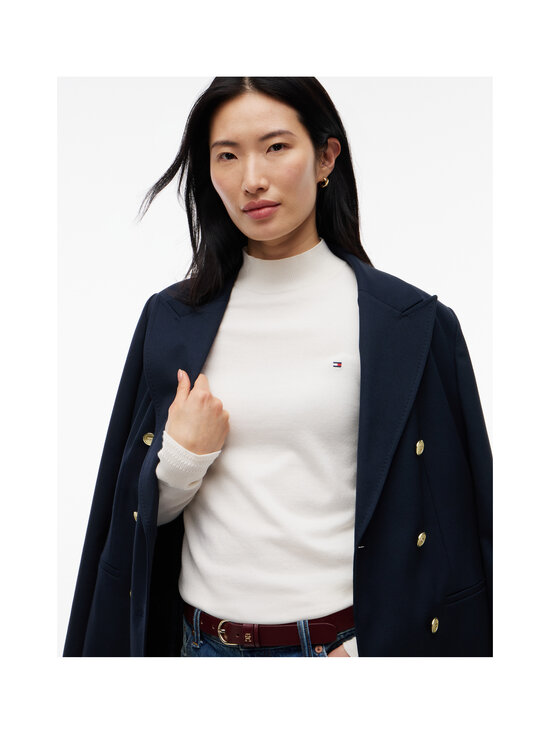 Tommy Hilfiger - Cotton Jersey Slim džemperis - Z00 IVORY PETAL | Stockmann - photo 5