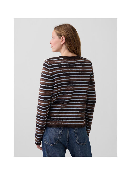 GAP - Cotton Jersey Rollneck -neulepusero - BROWN STRIPE | Stockmann - photo 4