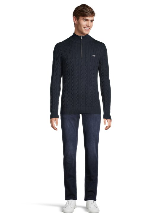 GANT - Palmikkoneule - 433 EVENING BLUE - photo 2 GANT - Palmikkoneule - 433 EVENING BLUE | Stockmann - photo 2