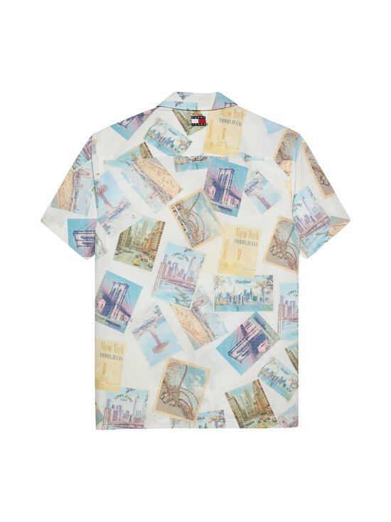 Tommy Jeans - Poplin camp -kuvioitu paita - YBL ECRU AOP POSTCARD - photo 2 Tommy Jeans - Poplin camp -kuvioitu paita - YBL ECRU AOP POSTCARD | Stockmann - photo 2