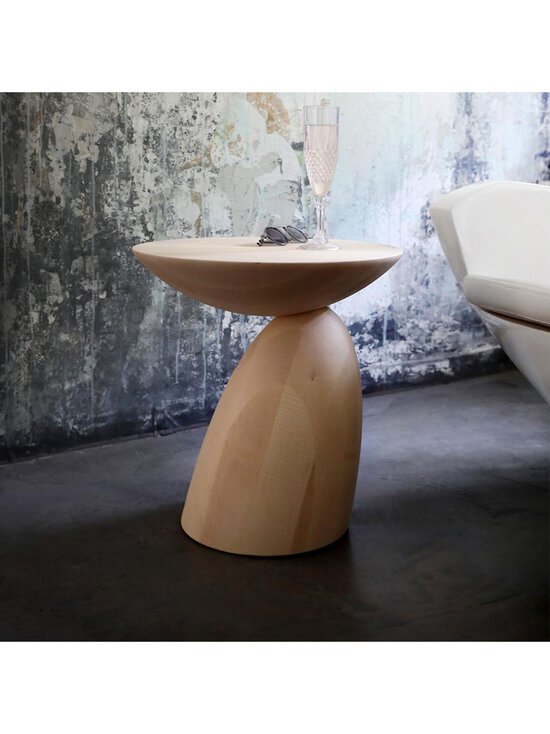 Eero Aarnio - Wooden Parabel -pöytä luonnonvärinen ⌀ 43 cm - BEIGE | Stockmann - photo 4