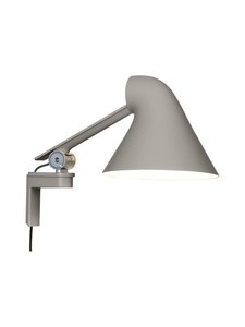 Louis Poulsen - NJP-LED-seinävalaisin, lyhyt varsi - LIGHT GREY (VAALEANHARMAA) | Stockmann