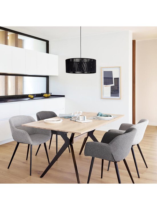 Kave Home - Fulvia-ripustinsarja - MUSTA | Stockmann - photo 5