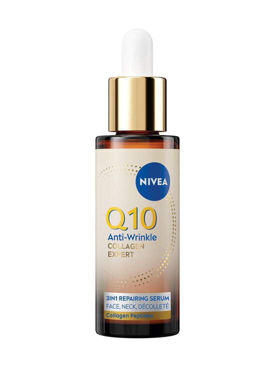 NIVEA - Q10 Anti-Wrinkle Collagen Expert 3in1 Repairing Serum -kasvoseerumi - NOCOL | Stockmann - photo 1