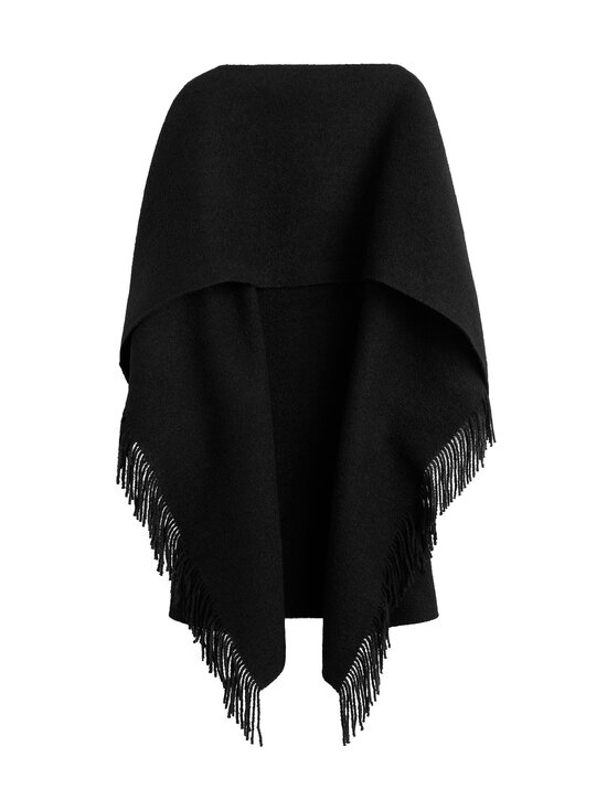 TOTEME - Hapsullinen villaponcho - BLACK | Stockmann - photo 1