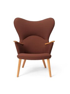 Carl Hansen&Son - CH78 Mama Bear -nojatuoli - PUNAINEN,RUSKEA | Stockmann