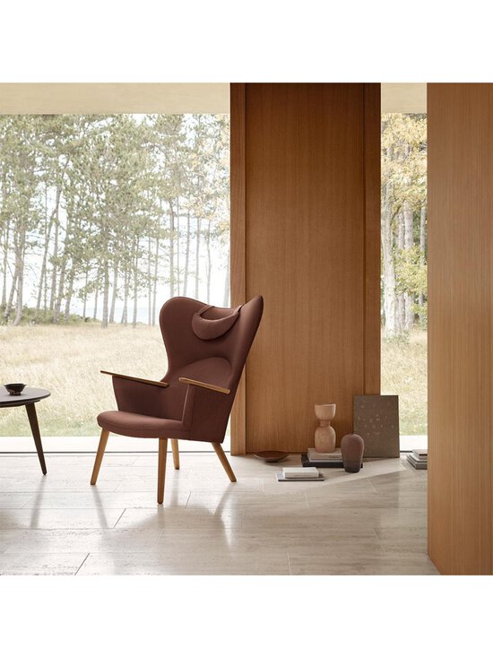 Carl Hansen&Son - CH78 Mama Bear -nojatuoli - PUNAINEN,RUSKEA | Stockmann - photo 5