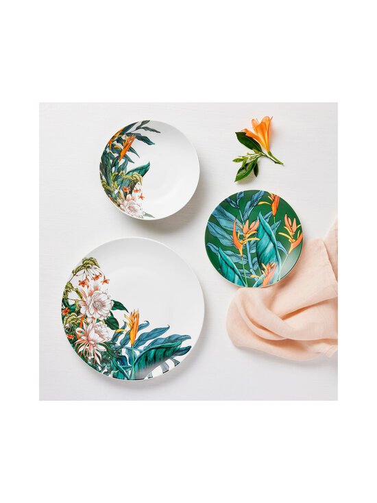 Maxwell&Williams - Night Garden šķīvis 27,5 cm - WHITE, GREEN , ORANGE - photo 2 Maxwell&Williams - Night Garden šķīvis 27,5 cm - WHITE, GREEN , ORANGE | Stockmann - photo 2