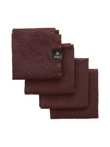 Himla - Sunshine-lautasliina 4 -pack - BURGUNDY | Stockmann