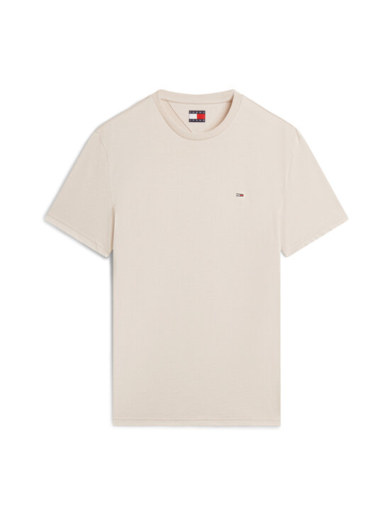 Tommy Jeans - Slim Jaspe T-krekls - ACI CLASSIC BEIGE | Stockmann - photo 1