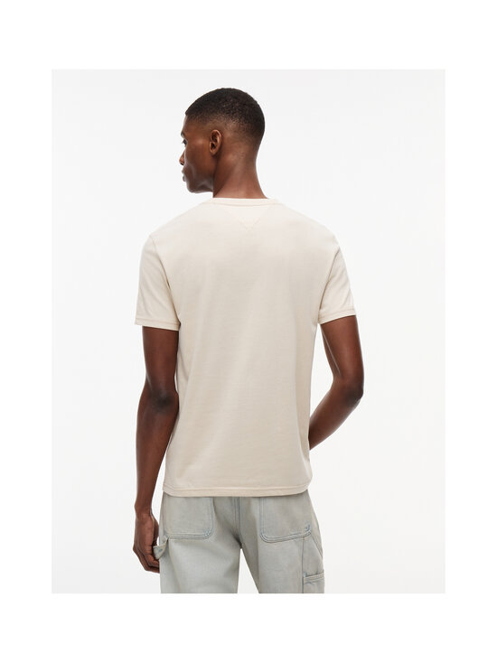 Tommy Jeans - Slim Jaspe T-krekls - ACI CLASSIC BEIGE | Stockmann - photo 3