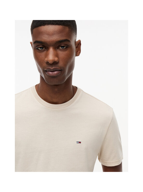 Tommy Jeans - Slim Jaspe T-krekls - ACI CLASSIC BEIGE | Stockmann - photo 5