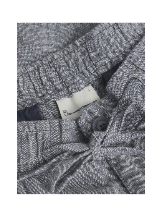 Knowledge Cotton Apparel - Linased lühikesed püksid Fig Loose - 1226 VINTAGE INDIGO - photo 3 Knowledge Cotton Apparel - Linased lühikesed püksid Fig Loose - 1226 VINTAGE INDIGO | Stockmann - photo 3