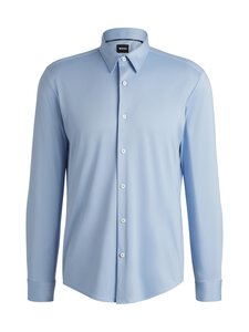 BOSS - Roan Slim Fit Kent -kauluspaita - 404 DARK BLUE | Stockmann