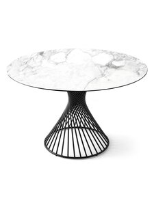 Calligaris - Vortex-ruokapöytä - MUSTA,VALKOINEN | Stockmann