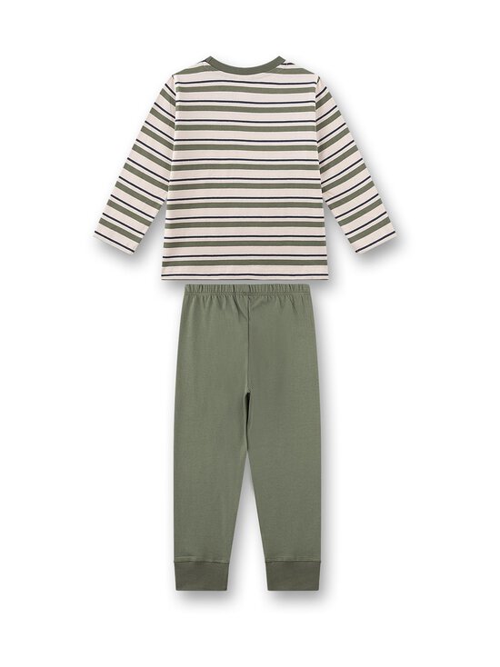 Sanetta - Bear Stripe -pyjama - 40047 OLIVE | Stockmann - photo 2