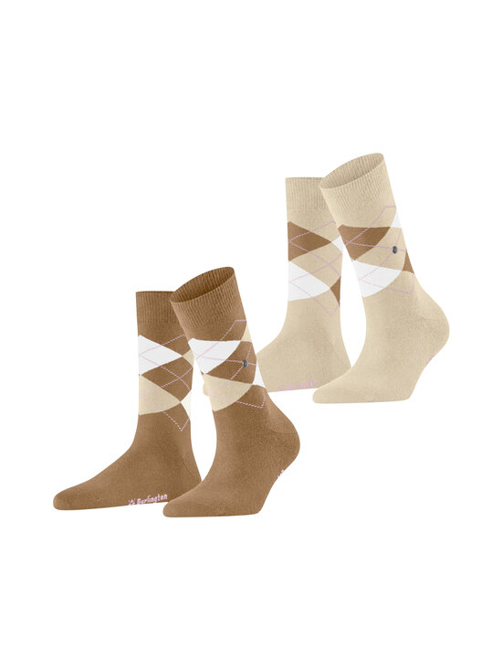 Burlington - Everyday Argyle -sukat 2-pack - BROWN SUGAR (5152) | Stockmann - photo 2