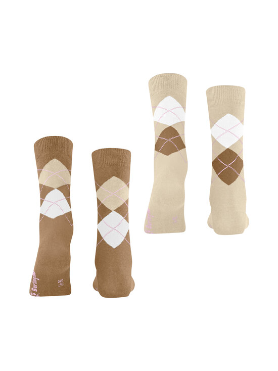 Burlington - Everyday Argyle -sukat 2-pack - BROWN SUGAR (5152) | Stockmann - photo 3
