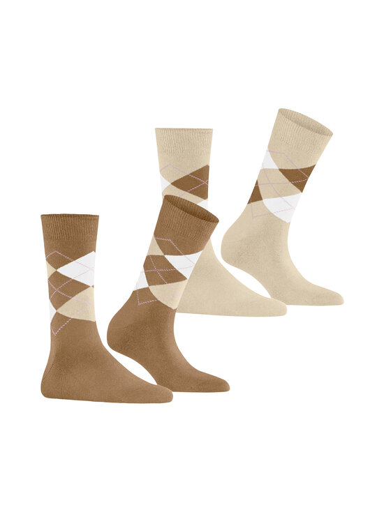 Burlington - Everyday Argyle -sukat 2-pack - BROWN SUGAR (5152) | Stockmann - photo 4