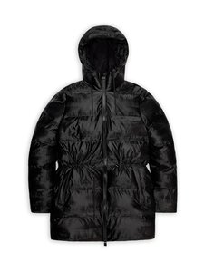Rains - Alta Long Puffer String W3T4 -toppatakki - 131 COAL | Stockmann