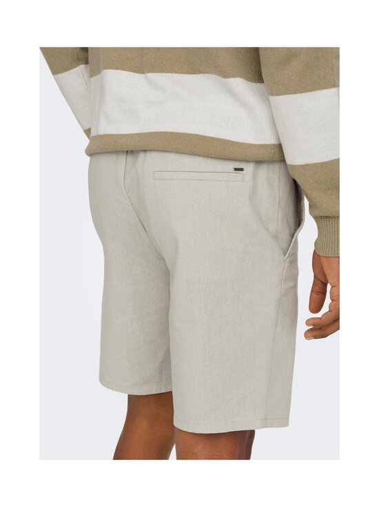 Only & Sons - Linasegust lühikesed püksid OnsLinus - SILVER LINING - photo 7 Only & Sons - Linasegust lühikesed püksid OnsLinus - SILVER LINING | Stockmann - photo 7
