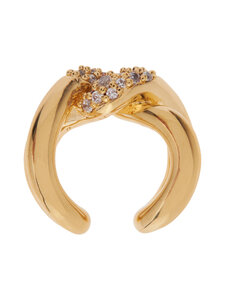 MISSOMA - Molten Snow - kullattu earcuff-korvakoru - GOLD | Stockmann