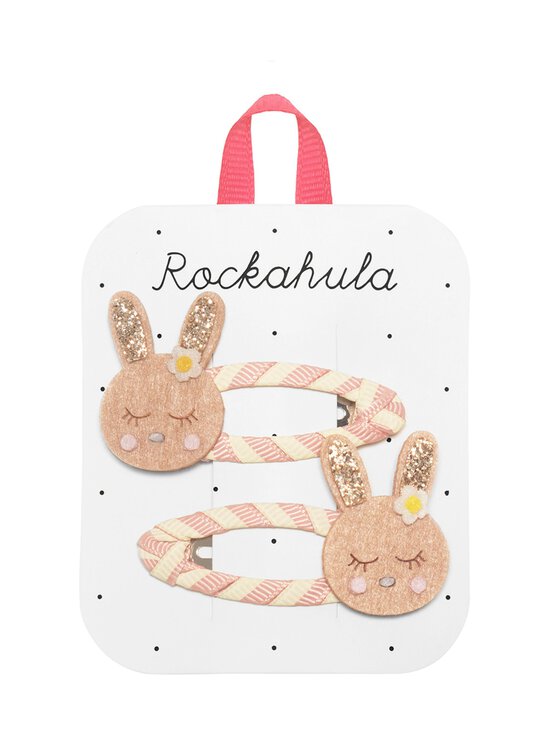 Rockahula - Stripy Bunny matu saspraudes 2 gab. - PINK | Stockmann - photo 1