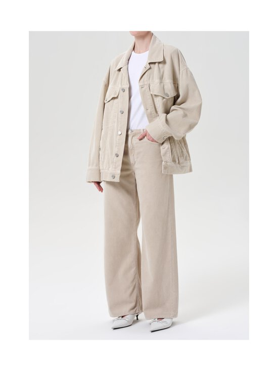 AGOLDE - Reworked Wayne velveta jaka - RICE GRASS (WSHD MD BEIGE) - photo 4 AGOLDE - Reworked Wayne velveta jaka - RICE GRASS (WSHD MD BEIGE) | Stockmann - photo 4