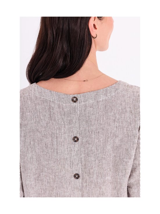 Freequent - FQLava-pellavasekoitemekko - 7107 COFFEE BEAN W. STAR OFF-WHITE | Stockmann - photo 6