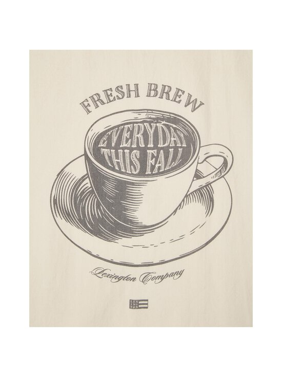 Lexington - Fresh Brew -printtikuvioitu keittiöpyyhe 50 x 70 cm - 1720 WHITE/DK. GRAY | Stockmann - photo 3