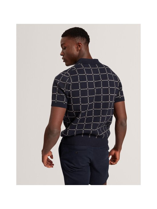 Ted Baker London - Harlends Branded Check -pikeepaita - NAVY - photo 4 Ted Baker London - Harlends Branded Check -pikeepaita - NAVY | Stockmann - photo 4