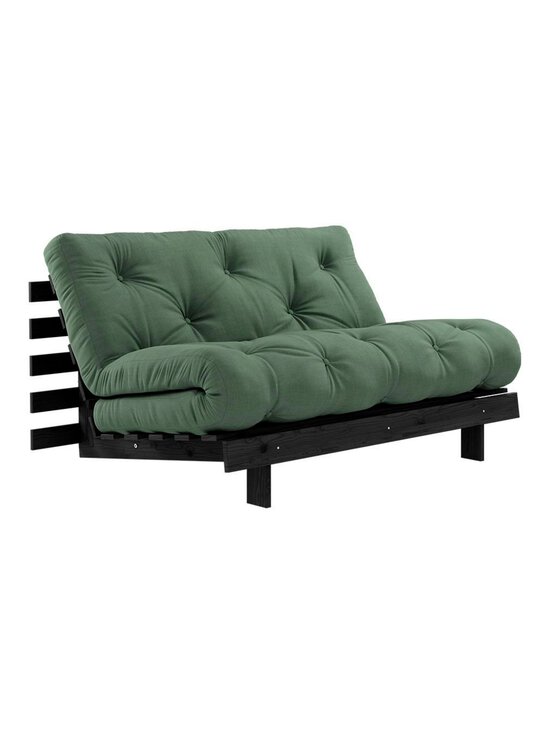 Karup - Roots-futonsohva olive green / musta L 140 cm - GREEN | Stockmann - photo 1