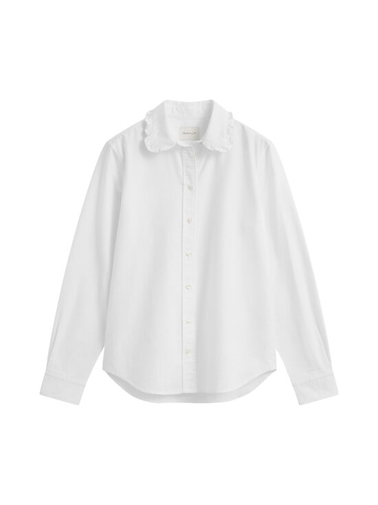 GANT - Regular Classic Frill -kauluspaita - 110 WHITE | Stockmann - photo 1