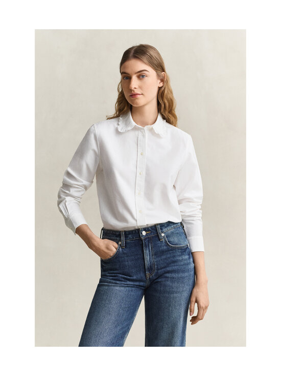 GANT - Regular Classic Frill -kauluspaita - 110 WHITE | Stockmann - photo 2