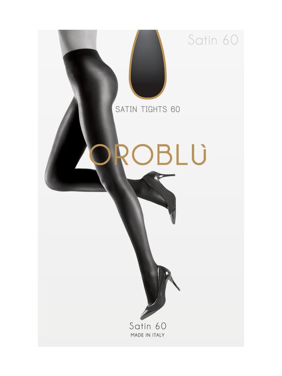 Oroblu - Satin 60 den -sukkahousut - BLACK | Stockmann - photo 1