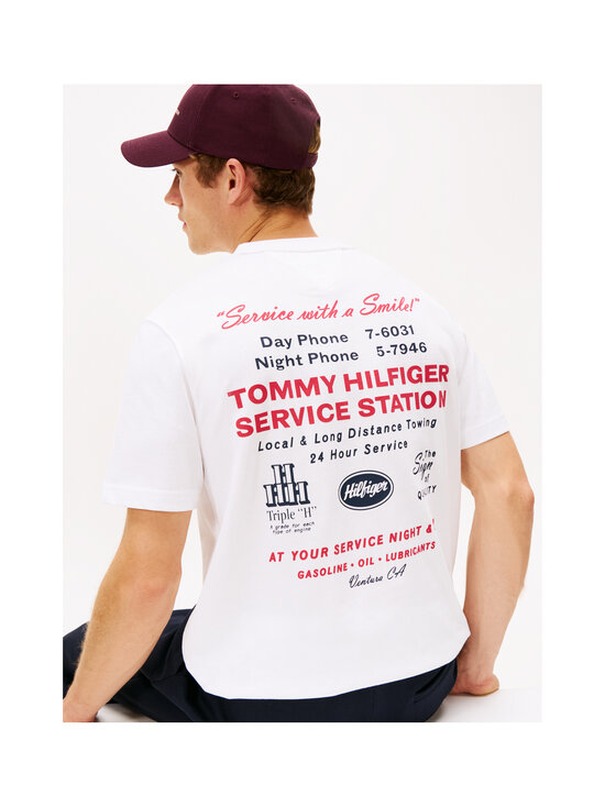 Tommy Hilfiger - Service Station T-krekls - YBL ECRU | Stockmann - photo 5