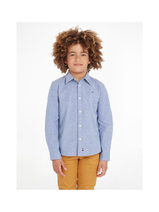 Tommy Hilfiger - Flag Oxford -kauluspaita - C66 ULTRA BLUE MELANGE - photo 3 Tommy Hilfiger - Flag Oxford -kauluspaita - C66 ULTRA BLUE MELANGE | Stockmann - photo 3