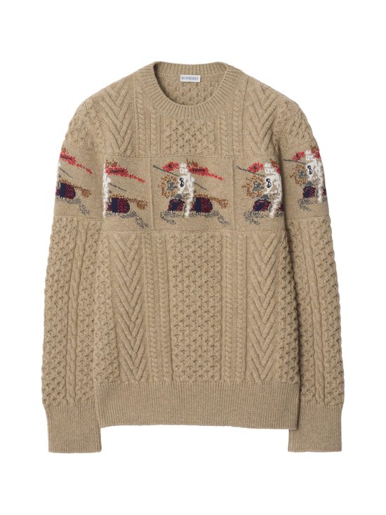 Burberry - Edward- villa-kashmirneule - LIGHT BROWN MELANGE | Stockmann - photo 1