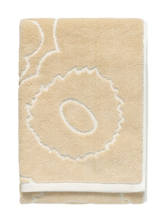 Marimekko - Piirto Unikko dvielis - 210 STRAW, OFF WHITE | Stockmann - photo 1