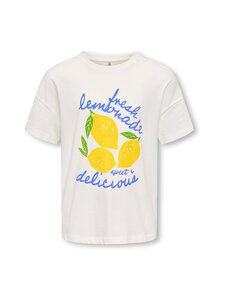KIDS ONLY - KogLimone Life T-krekls - CLOUD DANCER PRINT:FRESH | Stockmann