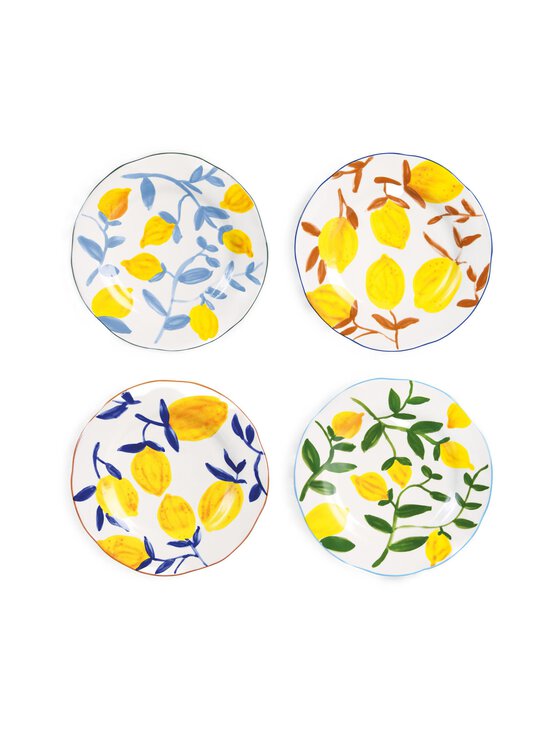 Taldrik Lemon Twig 22 cm, 4 tk