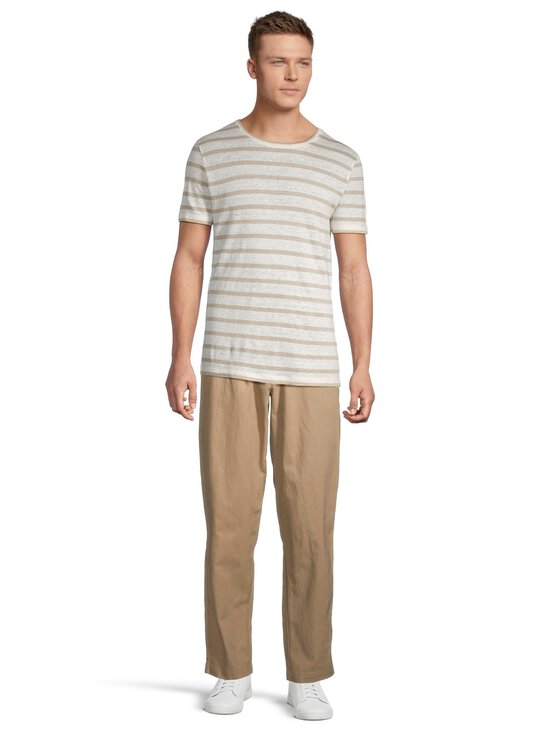 CONSTRUE - Moldova t-krekls - OFFWHITE-BEIGE STRIPE | Stockmann - photo 2