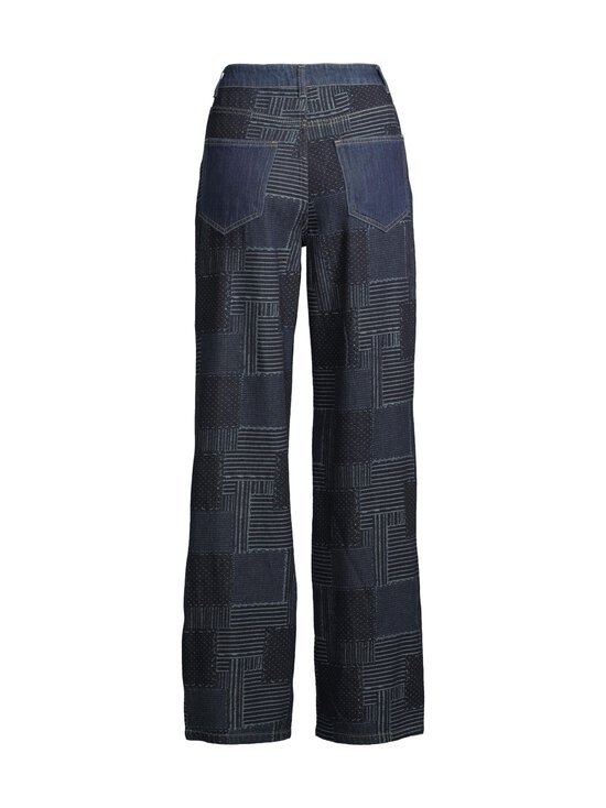 Object - ObjMoji Wara Wide džinsi - DARK BLUE DENIM - photo 2 Object - ObjMoji Wara Wide džinsi - DARK BLUE DENIM | Stockmann - photo 2